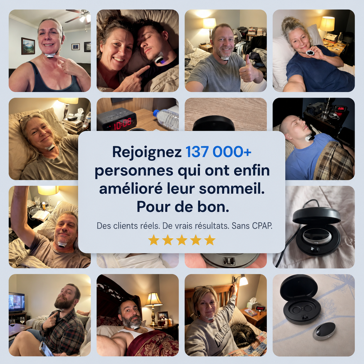 Appareil Anti-Ronflement à Double Impulsion 2.0